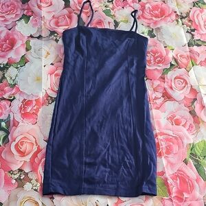 Elegant Navy Blue Dress